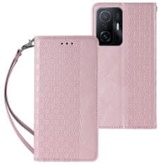 MG Magnet Strap knjižni usnjeni ovitek za Samsung Galaxy A53 5G, roza