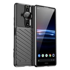 MG Thunder silikonski ovitek za Sony Xperia Pro-I, črna