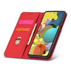 MG Magnet Card knjižni usnjeni ovitek za Xiaomi Redmi Note 11 Pro 4G/5G, rdeča