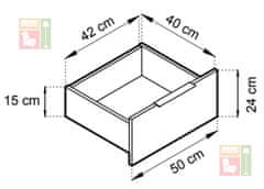 Trianova Garderobna omara Nelly 3D