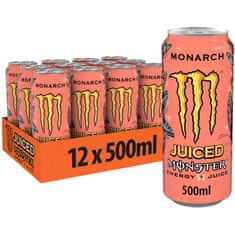 MONSTER ENERGY Monarch energijska pijača, 0,5 l pločevinke, 12 kosov