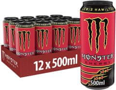 MONSTER ENERGY L. Hamilton energijska pijača, 0,5 l pločevinke, 12 kosov