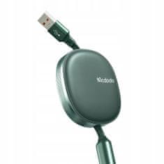 Mcdodo MCDODO IZVLEČNI TELEFONSKI KABEL ZA IPHONE/ MICRO USB/ USB-C 3V1 66W CA-1201