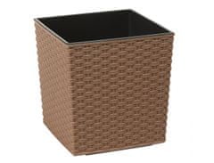 Lamela Pokrov za cvetlični lonec JUKA RATTAN ECO plastika 30x30x31cm