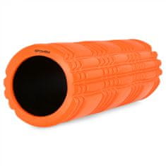 Spokey MIXROLL SINGLE Masažni valj za fitnes, 45 cm, oranžna