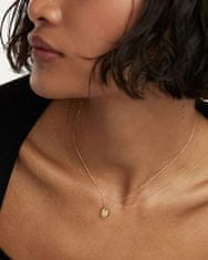 PDPAOLA Elegantna pozlačena ogrlica OCTET CO01-435-U (verižica, obesek)