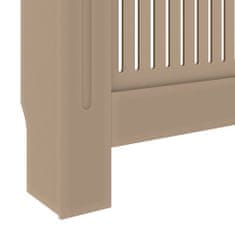 Vidaxl Pokrov za radiator MDF 205 cm