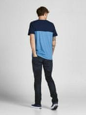 Jack&Jones Moške kavbojke JJIGLENN Slim Fit JJFOX 12175893 Blue Denim (Velikost 29/32)