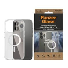 PanzerGlass HardCase ovitek za Apple iPhone 14 Pro, z Magsafe, prozoren (0410)