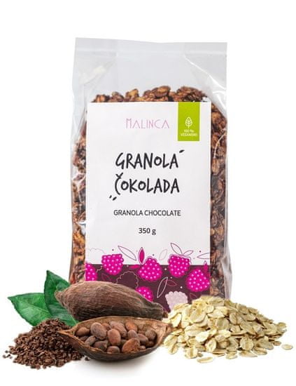 MALINCA domača granola čokolada, 350 g