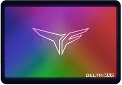 TeamGroup Delta Max Lite SSD disk, SATA III, RGB, 1TB, črn (T253TM001T0C325)