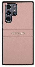 Guess GUHCS22LPSASBPI ovitek za Samsung Galaxy S22 Ultra 5G, roza