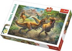 Trefl Puzzle Dinozaverski dvoboj 160 kosov