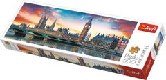 Trefl Puzzle Big Ben in Westminstrska palača, London / 500 kosov Panoramski