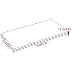 Vidaxl Stenski paneli 12 kosov modri 30x15 cm blago 0,54 m²