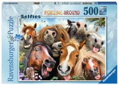 Ravensburger Konj Selfie Puzzle 500 kosov