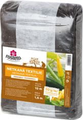 Rosteto Neotex / netkani tekstil - črno-beli 50g širina 10 x 1,6 m