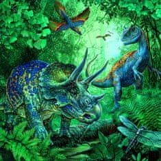 Ravensburger Puzzle Neverjetni dinozavri 3x49 kosov