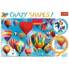 Trefl Puzzle Barvni baloni / 600 kosov Crazy Shapes