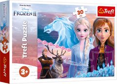 Trefl Puzzle Frozen 2 - Pogumni sestri / 30 kosov