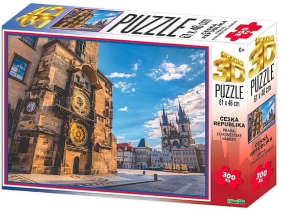 HMStudio Puzzle 3D Praga - Staromestni trg / 300 kosov