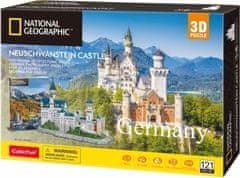 CubicFun 3D sestavljanka National Geographic: Neuschwanstein 121 kosov