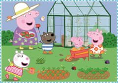 Trefl Puzzle Peppa Pig - Počitniški spomini 4v1 (12,15,20,24 kosov)