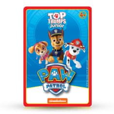 Alltoys Polnjenje kart Top Trumps v pločevinasti škatlici - Tlapková Patrola