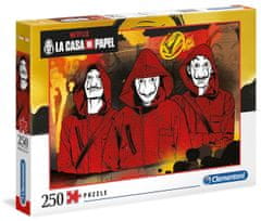 Clementoni Puzzle - La casa de papel/250 kosov