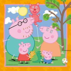 Ravensburger Peppa Pig Puzzle 3x49 kosov