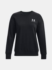 Under Armour Pulover Essential Fleece Crew-BLK M