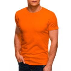 Edoti Moška enobarvna majica DEVEN oranžna MDN8854 XXL