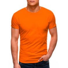 Edoti Moška enobarvna majica DEVEN oranžna MDN8854 XXL