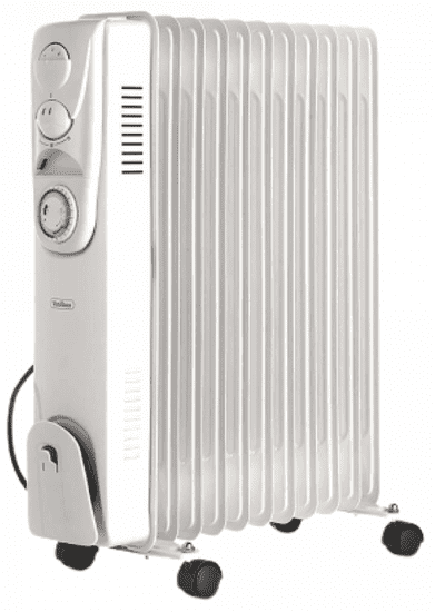 VonHaus oljni radiator, 11 reber, 2500 W, bel (2500657) - rabljeno