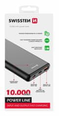 SWISSTEN polnilna postaja POWER LINE POWER BANK, 10000 mAh (22013912)