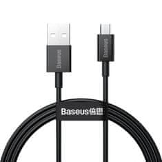 BASEUS Superior Series Micro USB Kabel, 2A, 1m (črn)