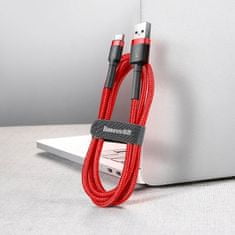 BASEUS Baseus Cafule USB-C kabel 2A 3 m (rdeč)