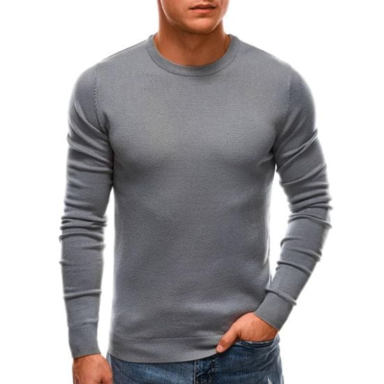 Edoti Moški pulover KAY siv MDN23831
