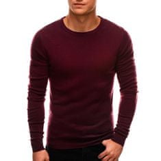 Edoti Moški pulover KAY temno rdeč MDN23837 XL