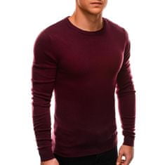 Edoti Moški pulover KAY temno rdeč MDN23837 XL