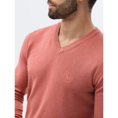 OMBRE Moški pulover RONAN roza MDN23865 XL