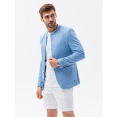 OMBRE Moška jakna BAS modre barve MDN8106 L