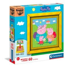 Clementoni Puzzle Frame me up - Peppa Pig 60 kosov