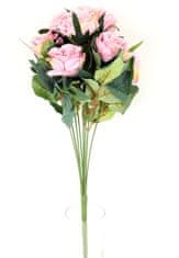 Autronic Vrtnice, Puget, barva roza. Umetna roža. KU4150