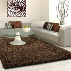 eoshop Preproga Life Shaggy 1500 rjava (Varianta: 80 x 250 cm)