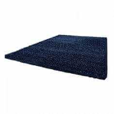 eoshop Kosmate preproge Life Shaggy 1500 navy (Varianta: krog premera 120 cm)