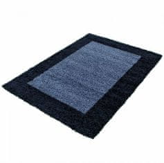 eoshop Kosmična preproga Life Shaggy 1503 navy (Varianta: krog premera 200 cm)