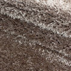 eoshop Preproga Brilliant shaggy 4200 taupe (Varianta: premer kroga 200 cm)