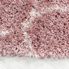 eoshop Preproga Salsa shaggy 3201 rose (Varianta: 80 x 250 cm)