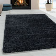 eoshop Preproga Fluffy shaggy 3500 antracit (Varianta: 80 x 250 cm)